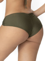 PANTY SLIDERS EN RIB VERDE 3773