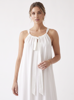 Vestido largo blanco 827