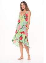 Vestido Largo Con Bolero en malla con Lycra 9008 Fontana