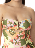 ENTERO STRAPLESS COPA FIJA ESTAMPADO LIORA 1385