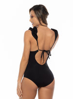 Vestido de baño Enterizo control abdomen 1164 - Negro