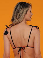 Triangulo Con Chapolas y copas removibles 2429 Negro