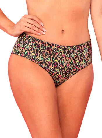 Panty Cheeky estampado 3607 salvaje