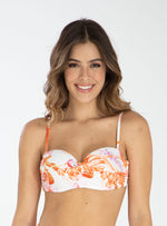 Copa Realce con drapeado strapless cargaderas multiusos 7040 Bauina