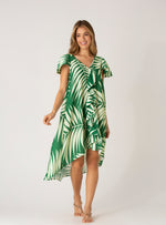 Vestido Largo 953 Con Gola - Est Palma Verde