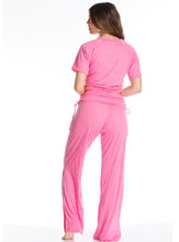 605 Pantalon Camiseta Rosado
