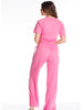 605 pantalon camiseta rosado