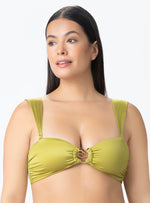TOP STRAPLESS ESPIRAL CON CARGADERA MULTIUSOS 7123 PISTACHO
