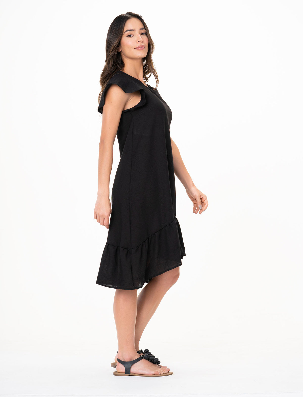 Vestido Largo 909 Negro