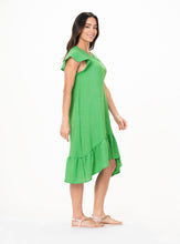 Vestido Largo Unicolor 909 Verde Esmeralda