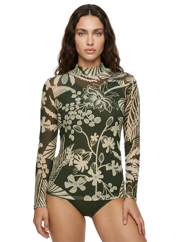 CAMIBUSO EN MALLA ESTAMPADO SELVÁTICA 9061