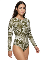 ENTERO COPA FIJA MANGA LARGA ESTAMPADO SELVÁTICA 1404