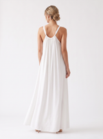 Vestido largo blanco 827