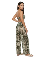 PANTALÓN ESTILO PALAZZO EN MALLA ESTAMPADO SELVÁTICA 9060