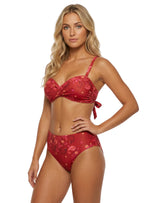 PANTY MEDIO ALTO ESTAMPADO LUNEC 3757