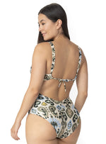 ENTERO STRAPLESS COPA REALCE ESTAMPADO CIARA 1387