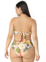 PANTY ALTO CON CORTES LATERALES ESTAMPADO LIORA 3758