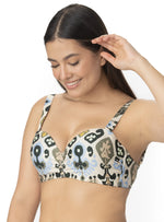 COPA STRAPLESS CON RECOGIDO ESTAMPADO CIARA 7139