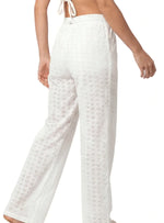 PANTALÓN ESTILO CLÁSICO EN OJALILLO BORDADO CRUDO 8274 – EDICIÓN LIMITADA