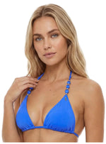 TOP TRIÁNGULO COPA REMOVIBLE AZUL ZAFIRO 7168
