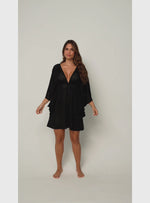 Kaftan Ojalillo 9013 - Negro