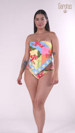 PAÑOLETA SATINADA ESTAMPADA LIORA 6061