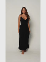 Vestido Largo 8056 - Negro