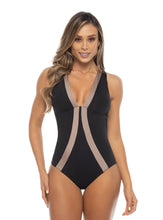 Entero 1266 copa fija Negro