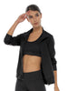 CHAQUETA 4964 CON CIERRE NEGRA